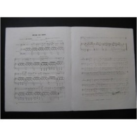 TOURNEUR J. B. Brise du Soir Chant Piano ca1840