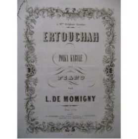 DE MOMIGNY L. Ertouchah Piano 1853
