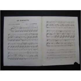 COUPLET Jules La Clochette Chant Piano ca1860