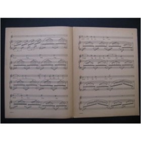 CRESTON Paul Fountain Song Chant Piano 1952