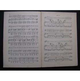 VIDAL Paul Guernica Opéra Dédicace Chant Piano 1895