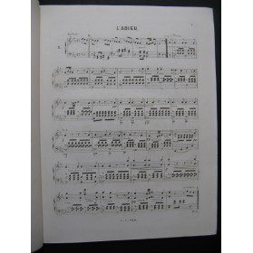 SCHUBERT Franz 40 Mélodies Piano ca1860