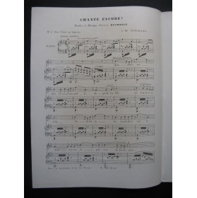 HOCMELLE Edmond Chante Encore ! Chant Piano ca1840