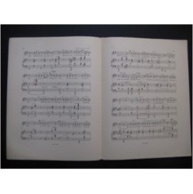 CHAMINADE Cécile Au Pays Bleu Chant Piano 1898