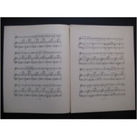 DUBOIS Théodore Au bord de l'eau Chant Piano 1900