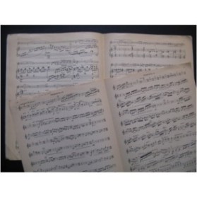 CHALLAN Henri Variations Trompette Piano 1959