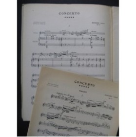 LALO Edouard Concerto op 20 Violon Piano 1947
