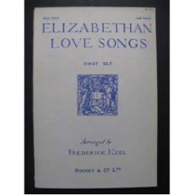 Elisabeth Love Songs Pièces XVIe XVIIe siècle Chant Piano