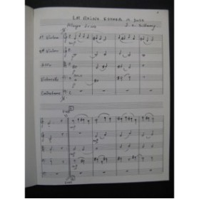 SILLAMY Jean-Claude 2 Pièces pour Quintette à Cordes
