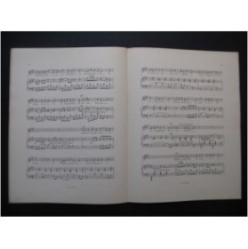 FROMMER Albert Chanson de Fleurette Chant Piano 1910