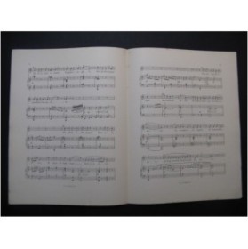 MASSENET Jules Première Danse Chant Piano 1899