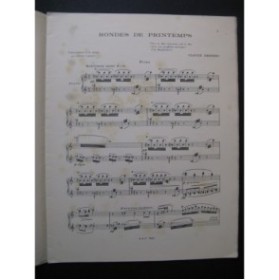 DEBUSSY Claude Rondes de Printemps pour Piano 4 mains 1910