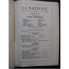 MARÉCHAL Henri La Nativité Chant Piano XIXe
