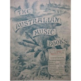 The Australian Music Books 8 pièces Violon Piano