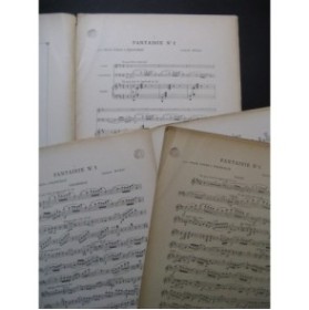 MORAC Charles Trois Fantaisies Piano Violon Violoncelle 1919