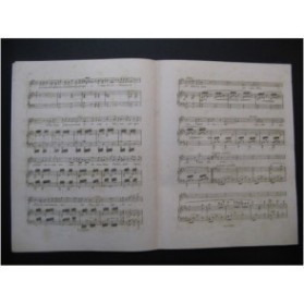 DE FLOTOW Friedrich Silvia Chant Piano ca1840