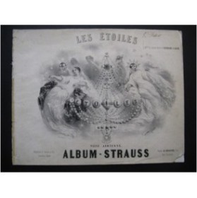 STRAUSS Les Étoiles Piano ca1850