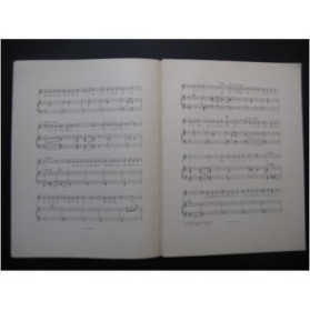 DUBOIS Théodore Sous le Saule Chant Piano 1913