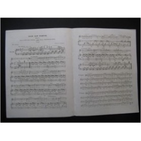 DE LATOUR Aristide Elle est Partie Chant Piano ca1840