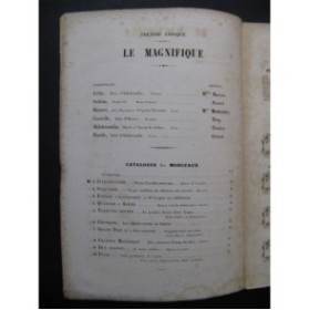 PHILIPOT Jules Le Magnifique Opéra Chant Piano ca1876