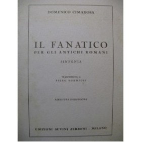 CIMAROSA Domenico Il Fanatico per Gli Antichi Romani Orchestre 1951