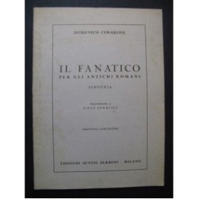CIMAROSA Domenico Il Fanatico per Gli Antichi Romani Orchestre 1951