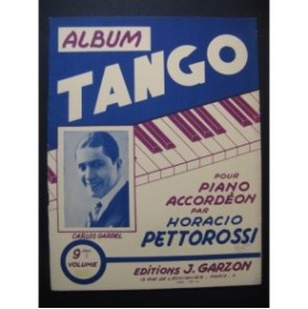 PETTOROSSI Horacio Album Tango 11 pièces Piano ou Accordéon
