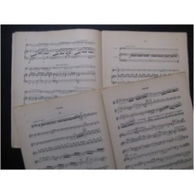 D'INDY Vincent Sonate en Ut op 59 Violon Piano 1905