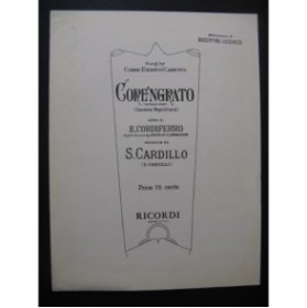 CARDILLO Salvatore Core'Ngrato Chant Piano
