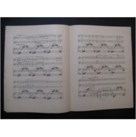 MASSENET Jules Aux Etoiles Chant Piano ca1890