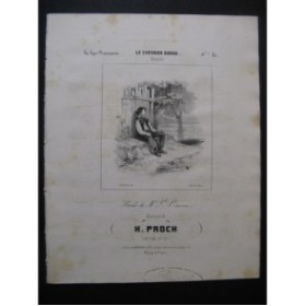 PROCH Heinrich Le Chevrier Suisse Chant Piano ca1840