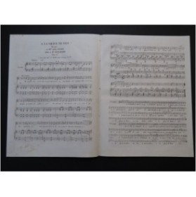 PUGET Loïsa A la Grace de Dieu Chant Piano ca1830