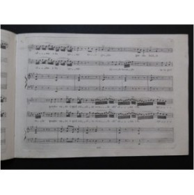ROSSINI G. La Cenerentola Opéra Duetto Chant Piano 1818