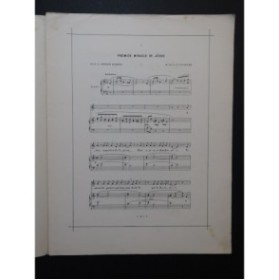PALADILHE E. Premier Miracle de Jésus Chant Piano ca1900