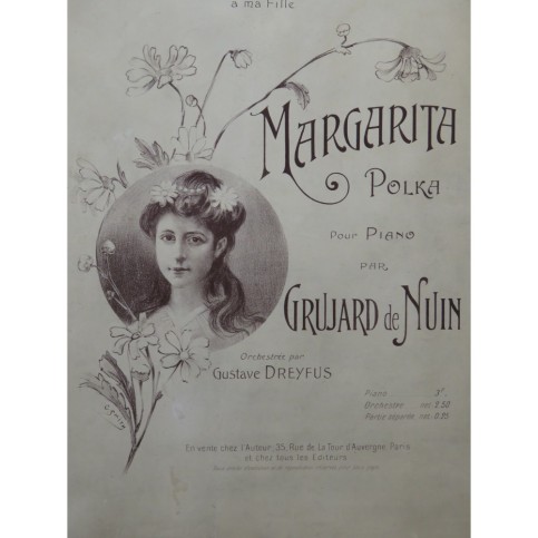 GRUJARD de NUIN Margarita Piano