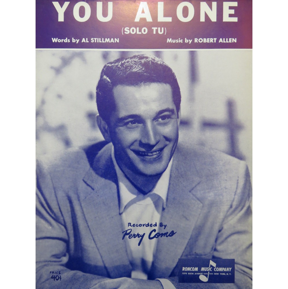 ALLEN Robert You Alone Chant Piano 1953