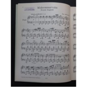 ALFVÉN Hugo Midsommarvaka Piano 1925