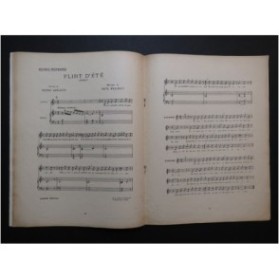 DELMET Paul Oeuvres Posthumes 10 Pièces Chant Piano 1906