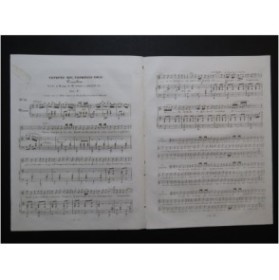 DE BEAUPLAN Amédée Trompez-moi, Trompons-nous Chant Piano ca1830