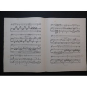 SAINT-SAËNS Camille Les Fées Chant Piano 1893