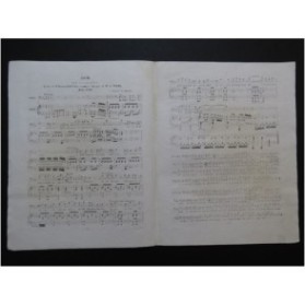 VOGEL Adolphe Caïn Nanteuil Piano Chant ca1850