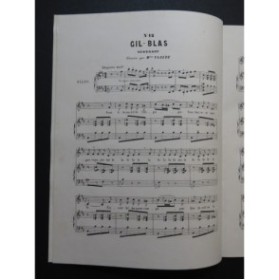 SEMET Théophile Gil-Blas No 12 Chant Piano ca1860
