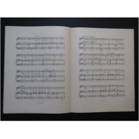 NAZARE-AGA Y. K. Madrigal Archaïque Chant Piano 1908