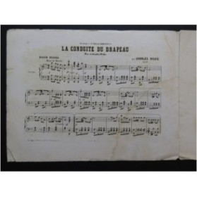 WOOG Charles La Conduite du Drapeau Piano ca1850