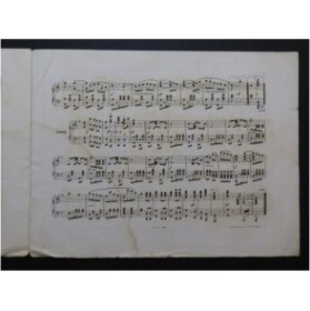 WOOG Charles La Conduite du Drapeau Piano ca1850
