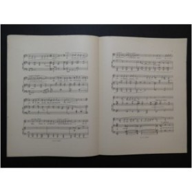 D'OLLONE Max Le Sentier In Memoriam Chant Piano 1910