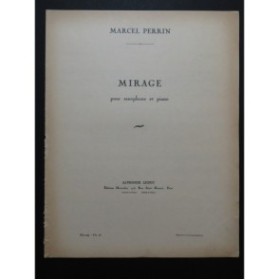 PERRIN Marcel Mirage Saxophone Piano 1950