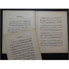 LEMARIÉ Amédée Rigaudon Violon Piano ca1890