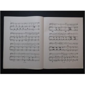 HOLMÈS Augusta Plus Loin ! Chant Piano 1893