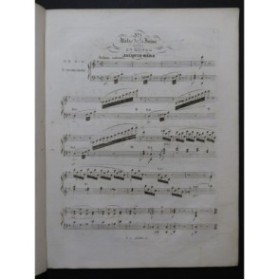 HERZ Jacques Valse de la Juive Piano ca1830